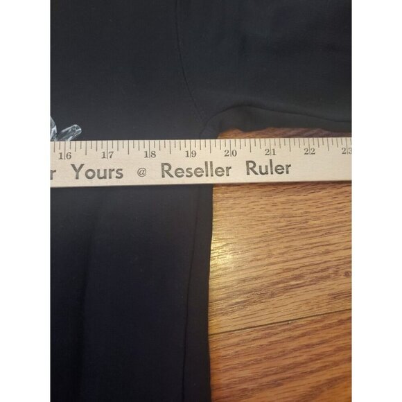 Fashion Nova The Players Club Crewneck Sweater Women Size Small Black Streetwear - Picture 5 of 6